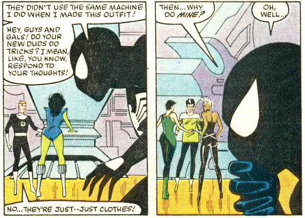 So they got their hands on an alien costume-making machine, and that's what they came up with?